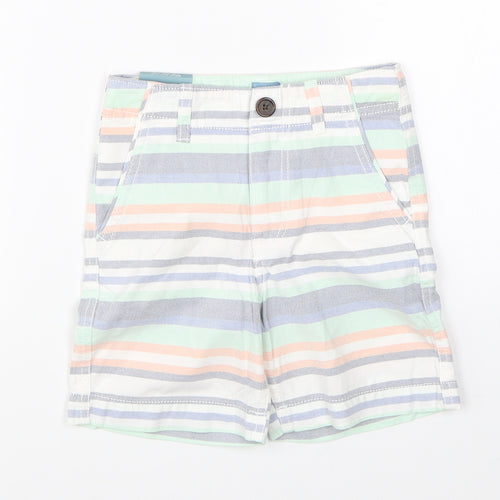 Baby Gap Boys Multicoloured Striped  Utility Shorts Size 4 Years