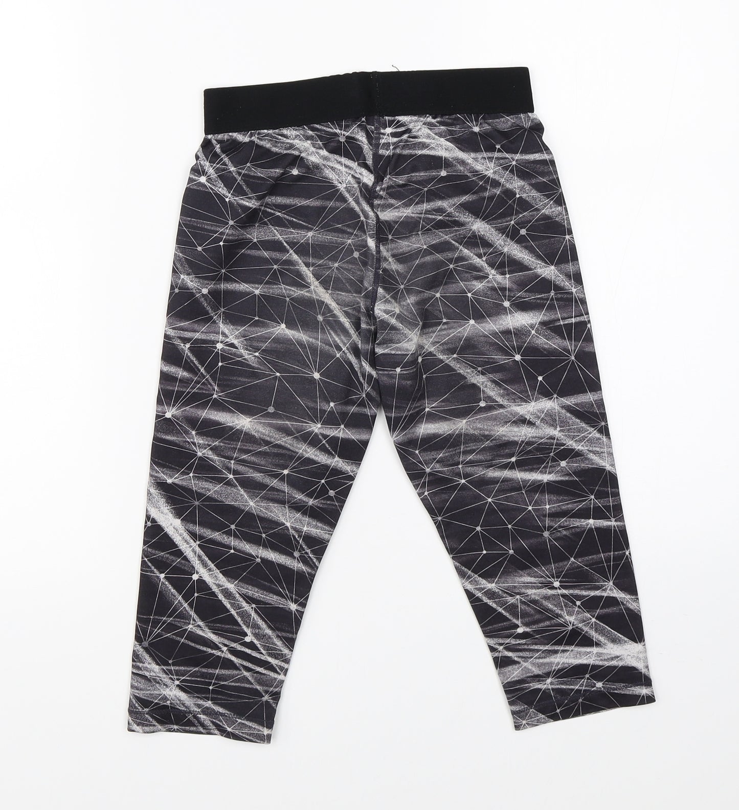 USA Pro Girls Grey   Compression Shorts Size 9-10 Years - leggings