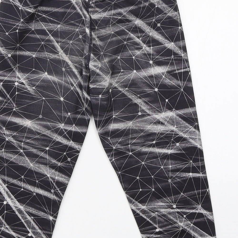 USA Pro Girls Grey   Compression Shorts Size 9-10 Years - leggings
