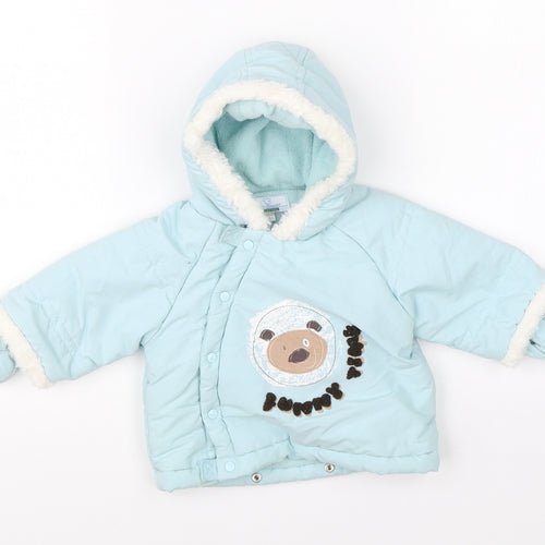 Colin & Colline Girls Blue   Jacket  Size 0-3 Months