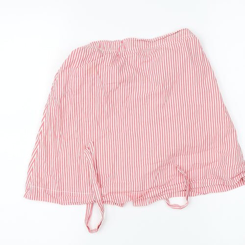 Country Road Womens Pink Striped  A-Line Skirt Size 10