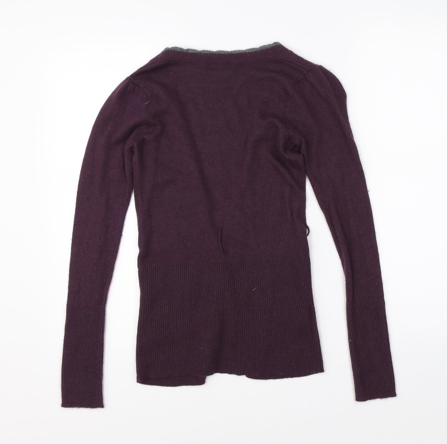 MNG Womens Purple   Cardigan Jumper Size S