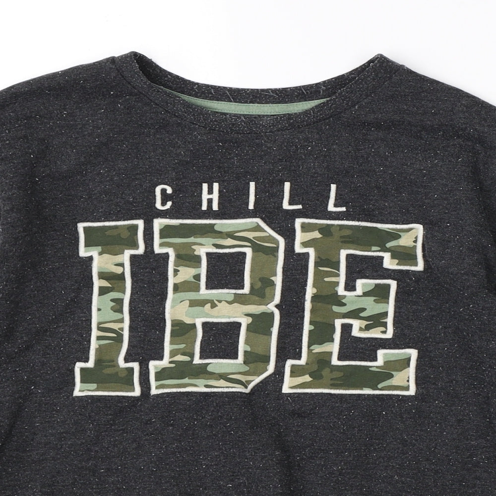 George Girls Grey   Pullover Sweatshirt Size 13-14 Years