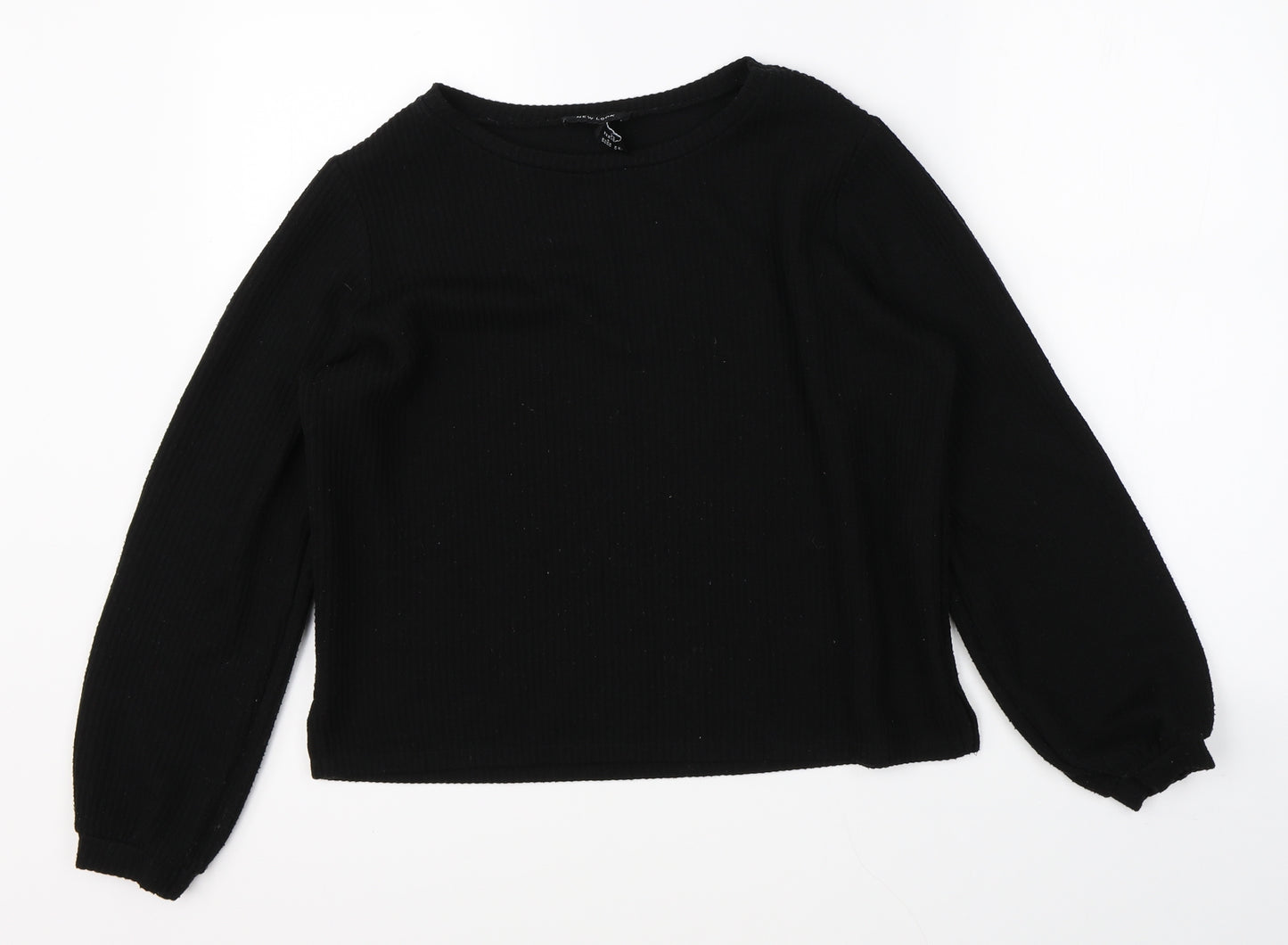 New Look Womens Black   Pullover Jumper Size M