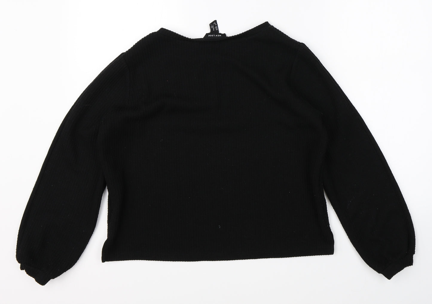 New Look Womens Black   Pullover Jumper Size M