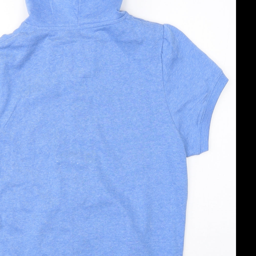 Peacocks Womens Blue   Full Zip Hoodie Size 16