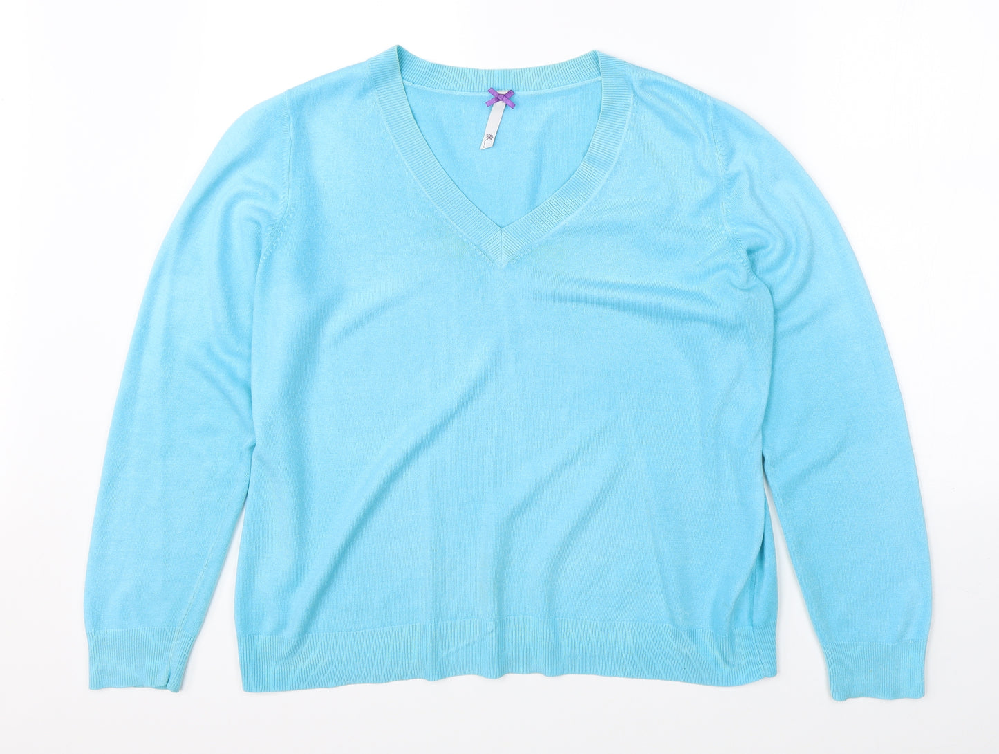 BHS Womens Blue   Pullover Jumper Size 16