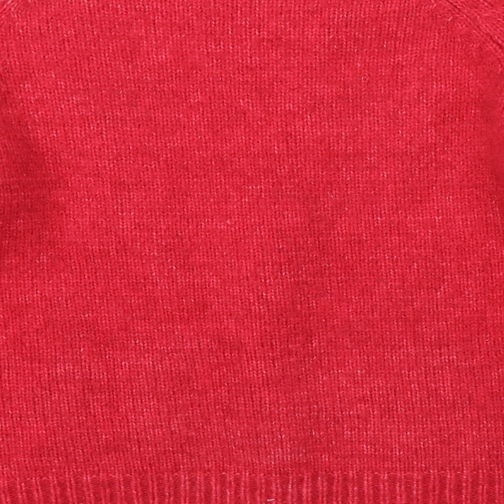 Papaya Womens Pink  Knit Pullover Jumper Size L