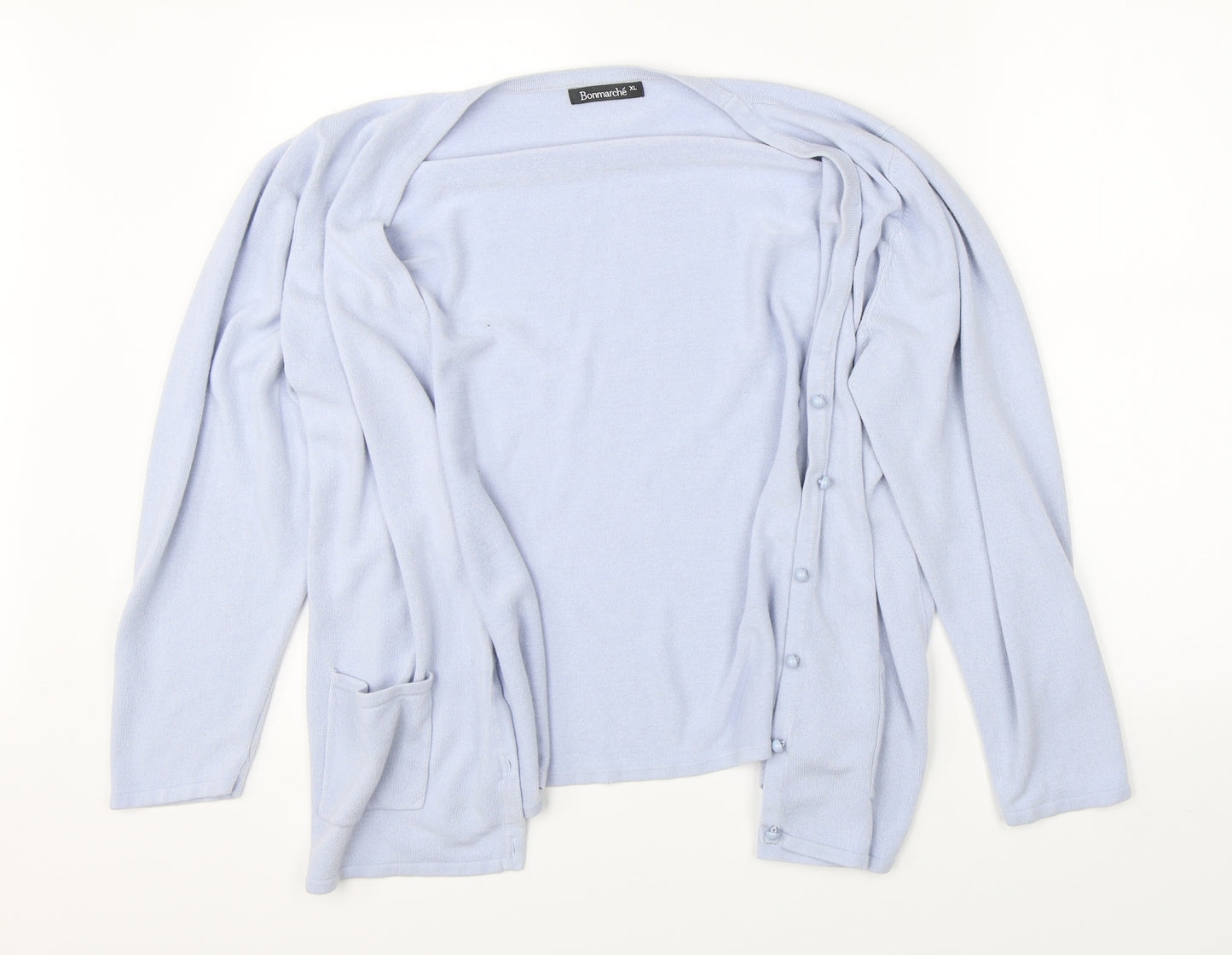 Bonmarché Womens Blue   Cardigan Jumper Size XL