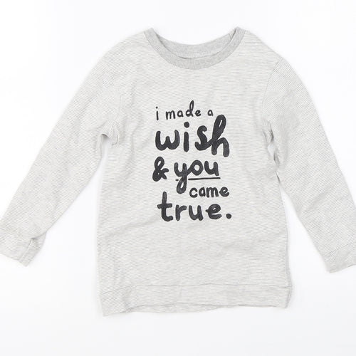 George Baby White   Pullover Jumper Size 12-18 Months