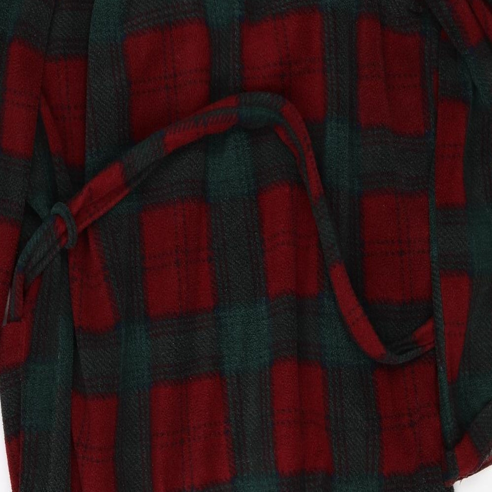 Lloyd Attree & Smith Mens Red Plaid   Robe Size L