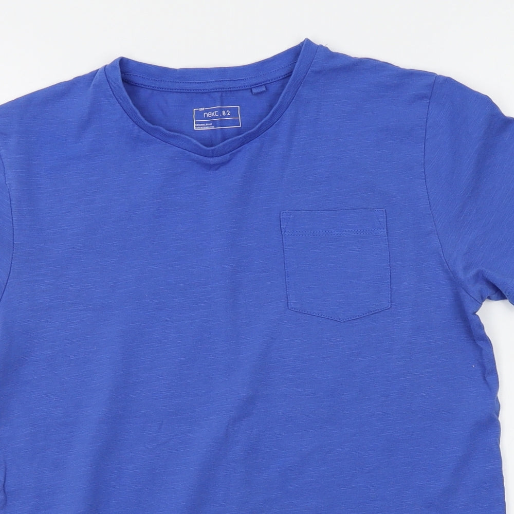 NEXT Boys Blue   Basic T-Shirt Size 10 Years