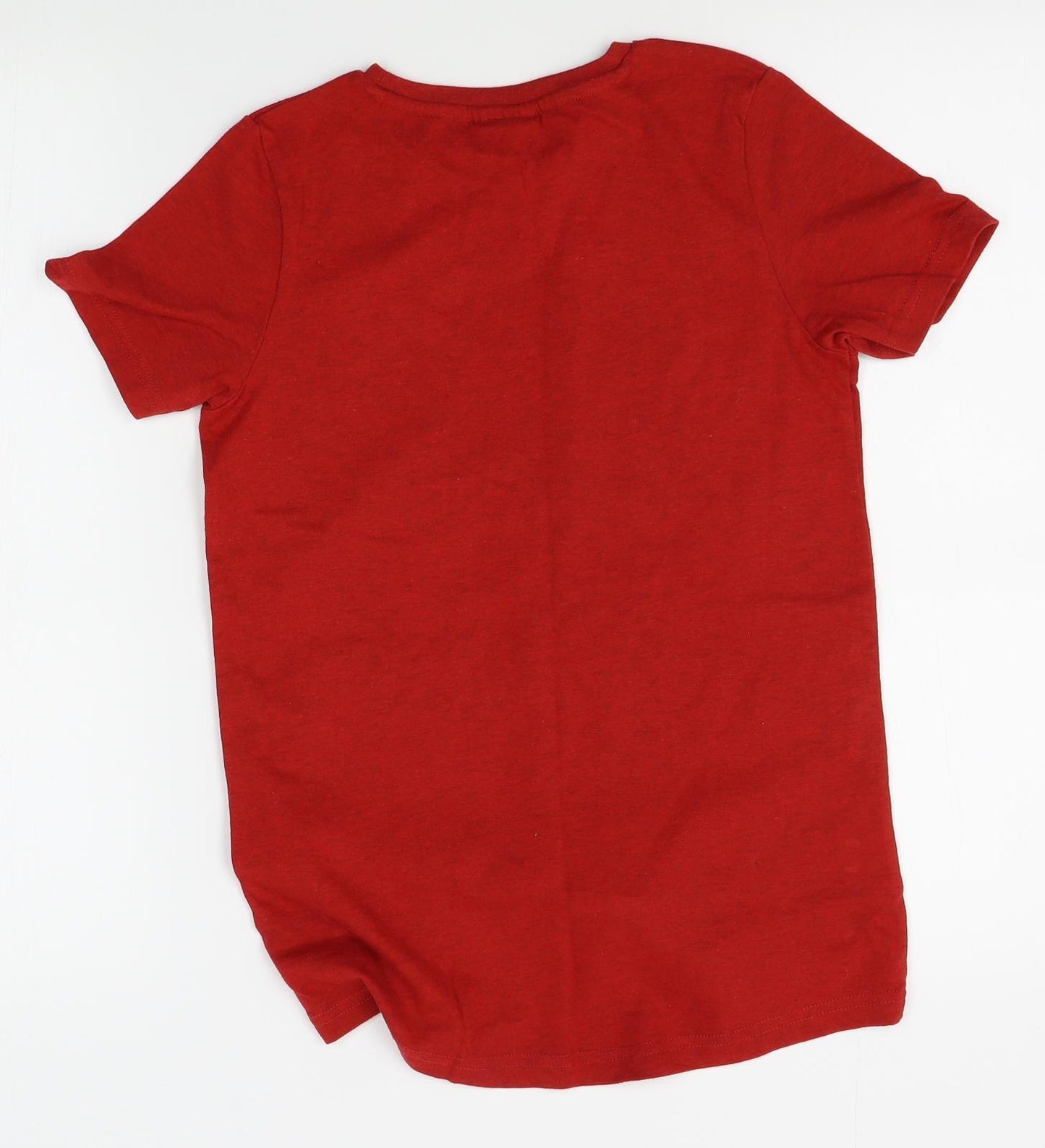 UEFA Euro 2020 Boys Red   Basic T-Shirt Size 11 Years