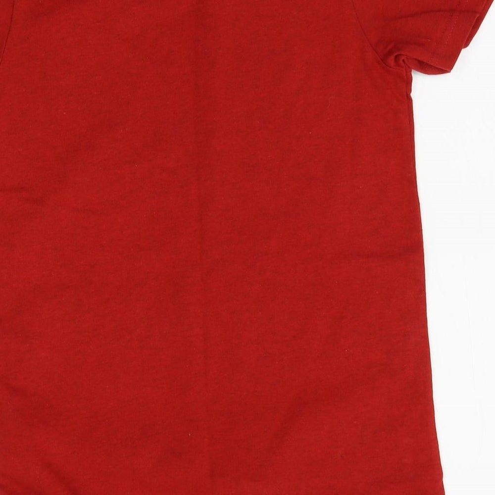 UEFA Euro 2020 Boys Red   Basic T-Shirt Size 11 Years