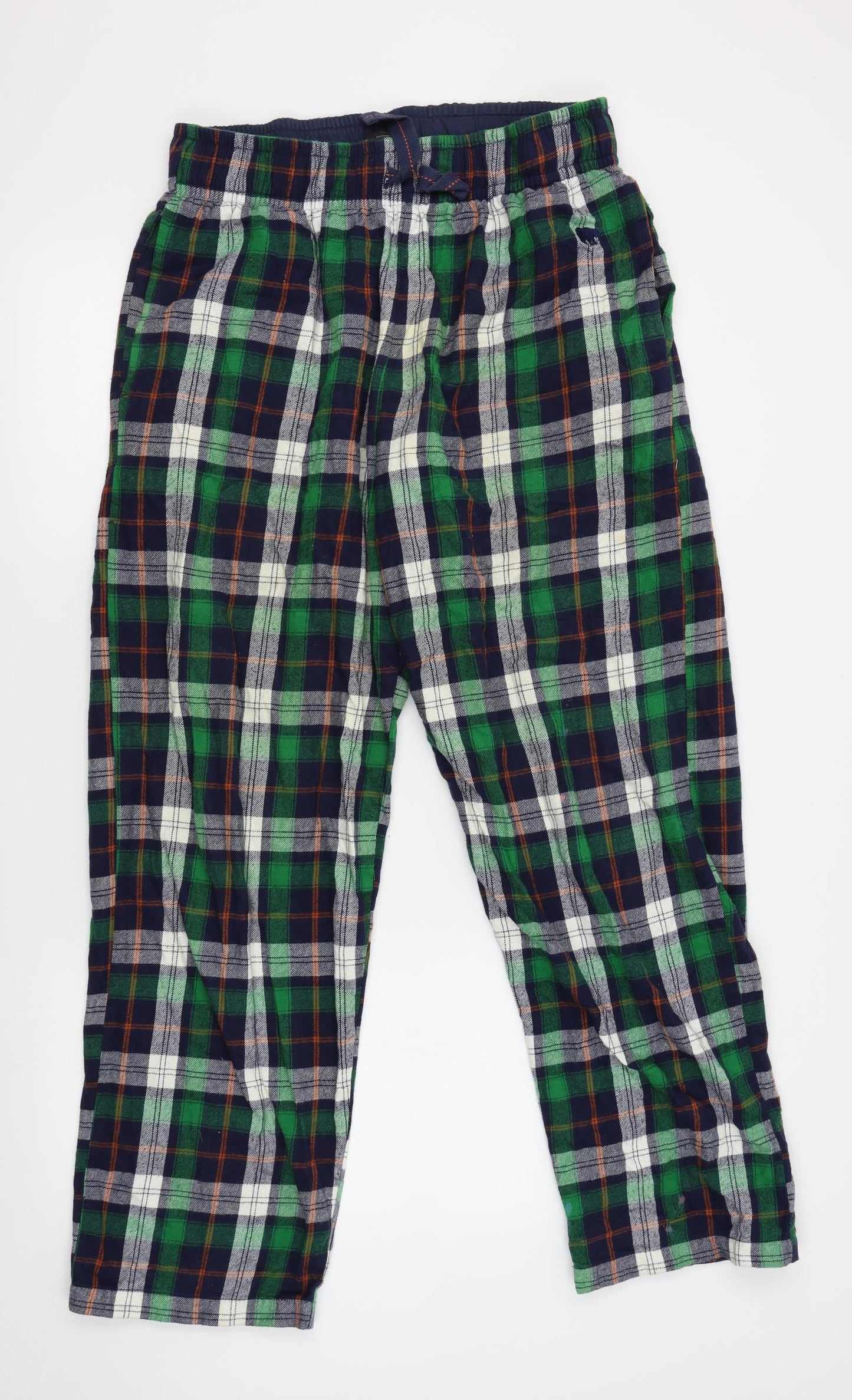 F&F Mens Green Plaid   Lounge Pants Size L