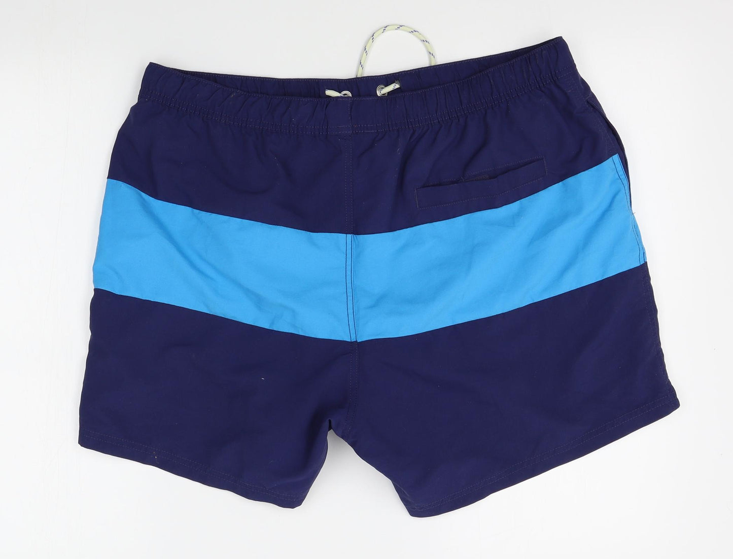 Red Herring Mens Blue Striped  Bermuda Shorts Size 2XL - swim