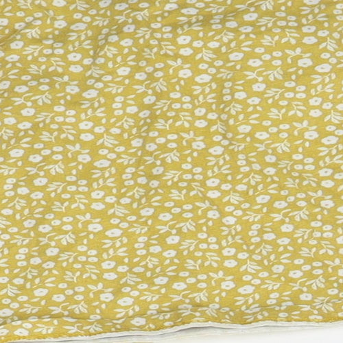 TU Girls Yellow Floral   Pyjama Top Size 12-18 Months