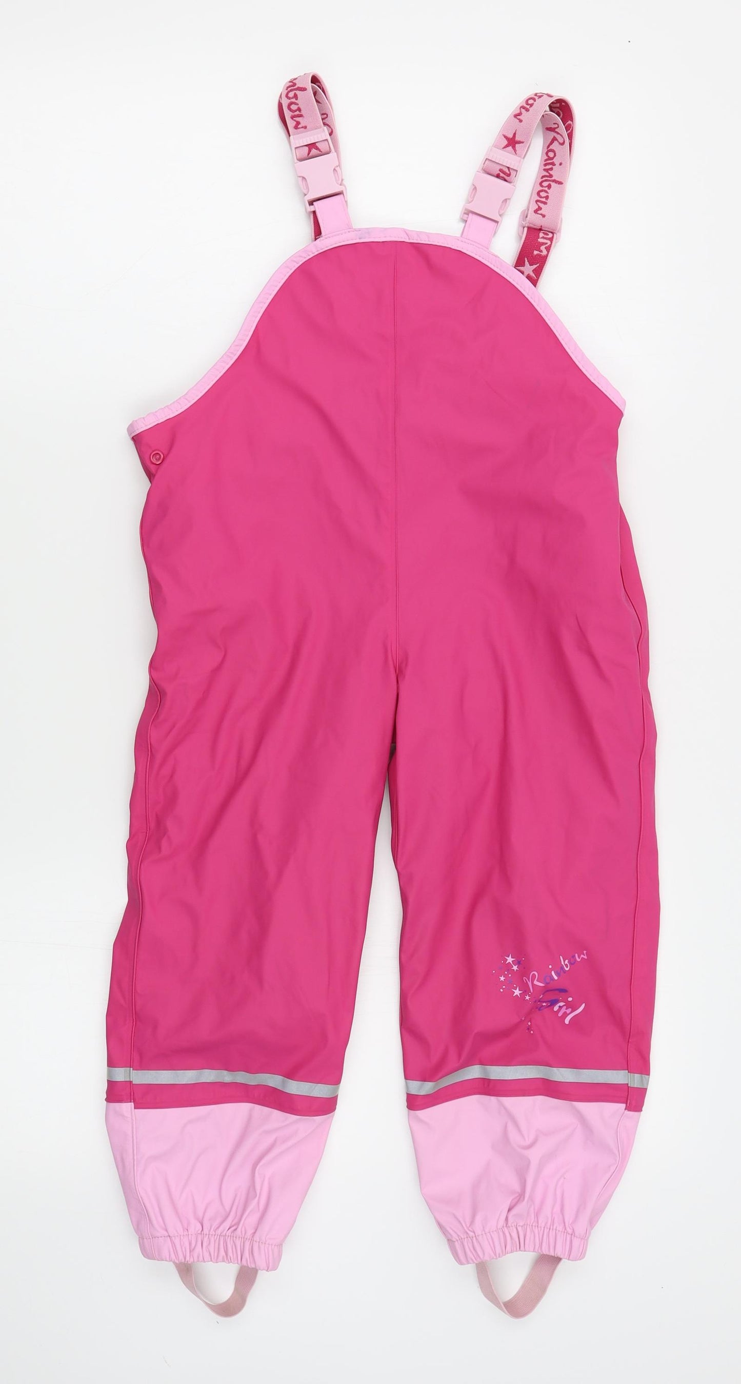 Lupilu Girls Pink   Ski Salopettes Ski Trousers Size 4-5 Years  - size 4-6