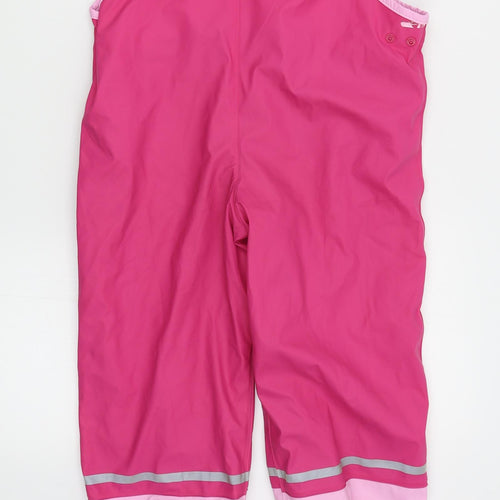 Lupilu Girls Pink   Ski Salopettes Ski Trousers Size 4-5 Years  - size 4-6
