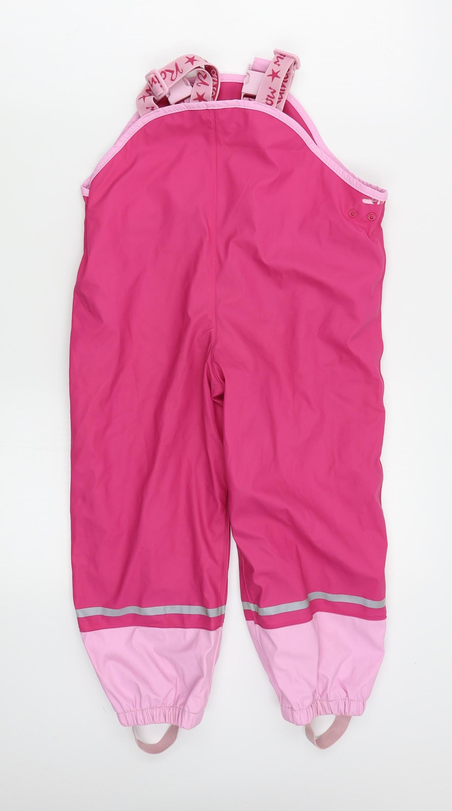 Lupilu Girls Pink   Ski Salopettes Ski Trousers Size 4-5 Years  - size 4-6