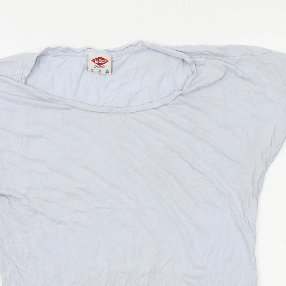 Lee Cooper Womens Blue   Basic T-Shirt Size 16