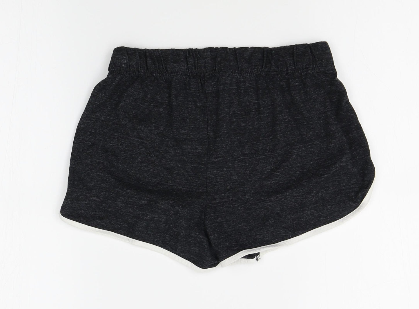 Topshop Womens Grey    Sleep Shorts Size 8  - elastic waist