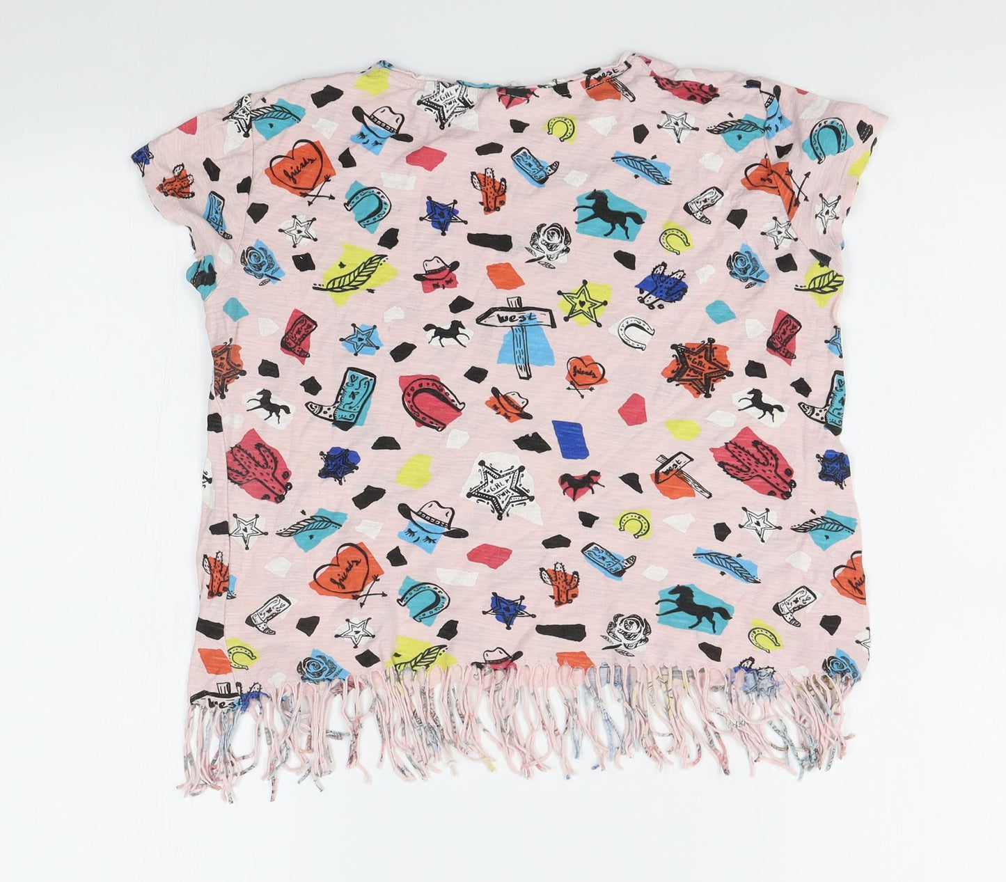 Zara Girls Pink   Basic T-Shirt Size 11-12 Years