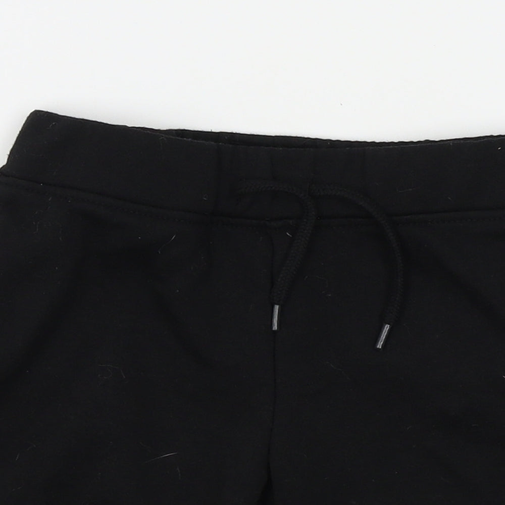 Primark Boys Black   Sweat Shorts Size 5-6 Years