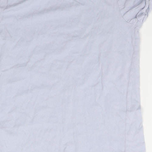 Primark Girls Grey   Basic T-Shirt Size 10-11 Years  - My unicorn ate my homework