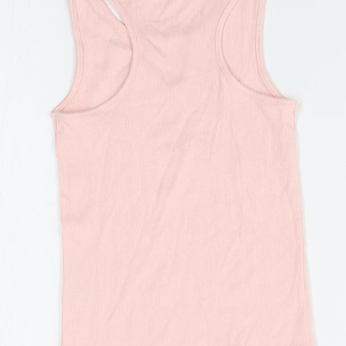 TU Girls Pink   Basic Tank Size 12 Years