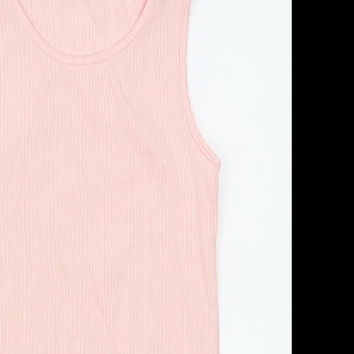 TU Girls Pink   Basic Tank Size 12 Years