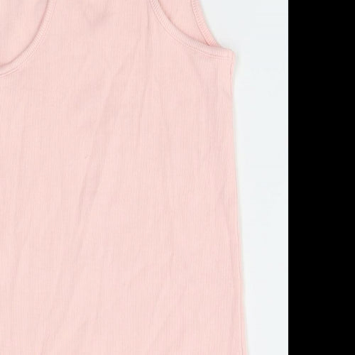 TU Girls Pink   Basic Tank Size 12 Years