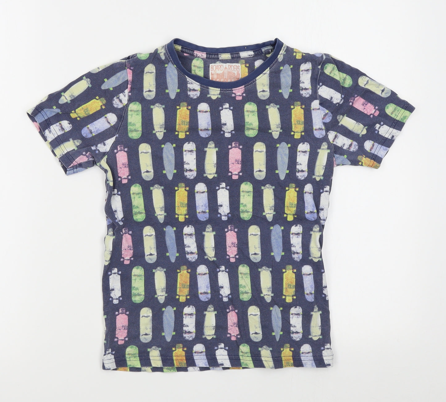 TU Boys Blue   Basic T-Shirt Size 10 Years