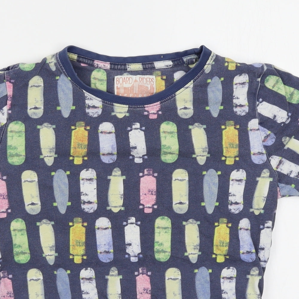 TU Boys Blue   Basic T-Shirt Size 10 Years