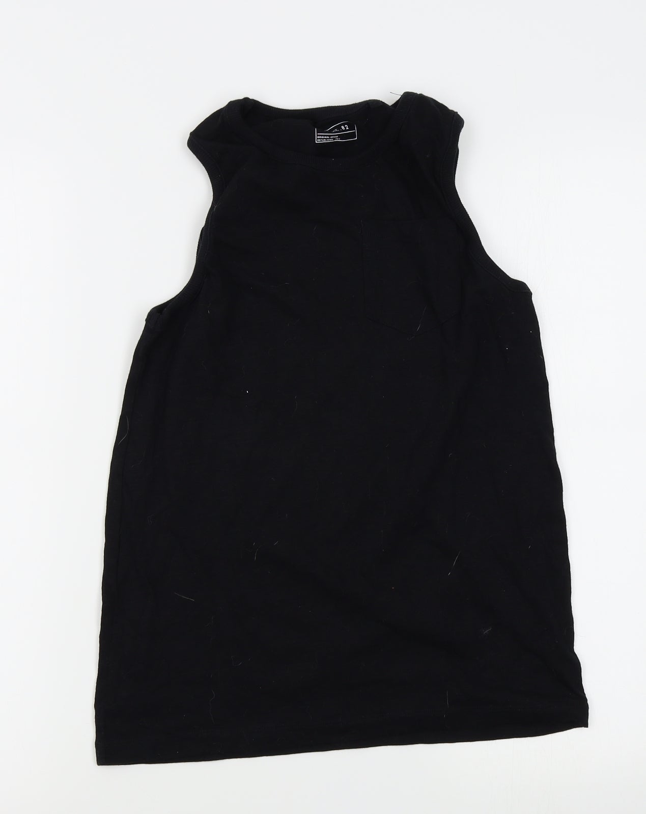 NEXT Girls Black   Basic Tank Size 12 Years