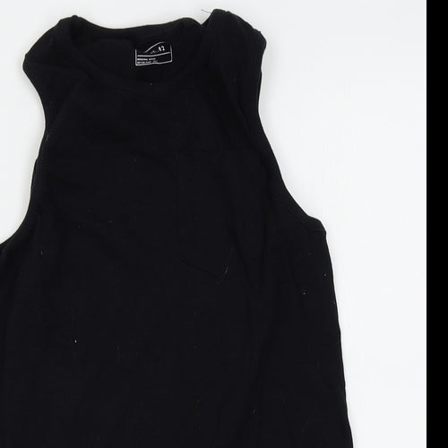 NEXT Girls Black   Basic Tank Size 12 Years
