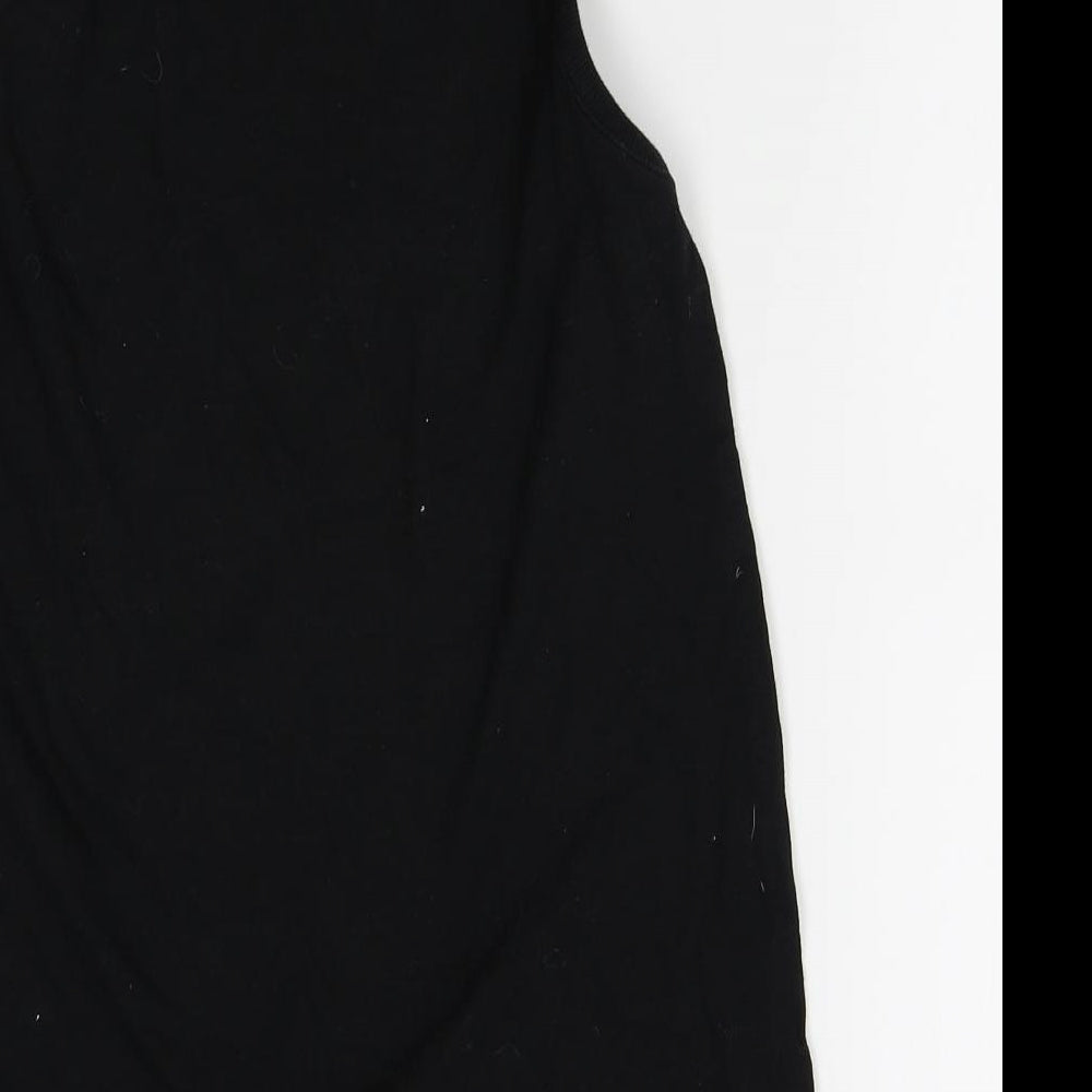 NEXT Girls Black   Basic Tank Size 12 Years