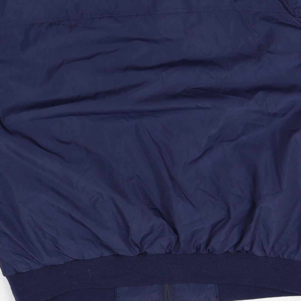 Blue Star Mens Blue   Jacket  Size XL