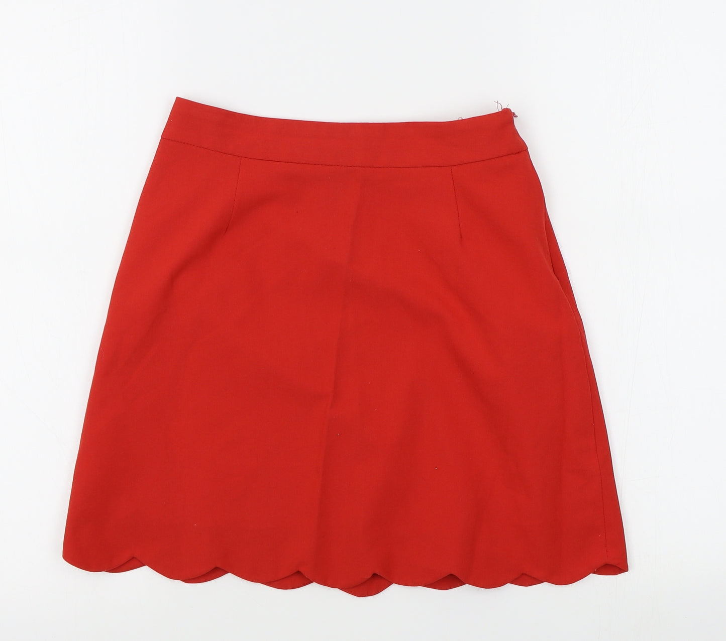 ASOS Womens Red   A-Line Skirt Size 6