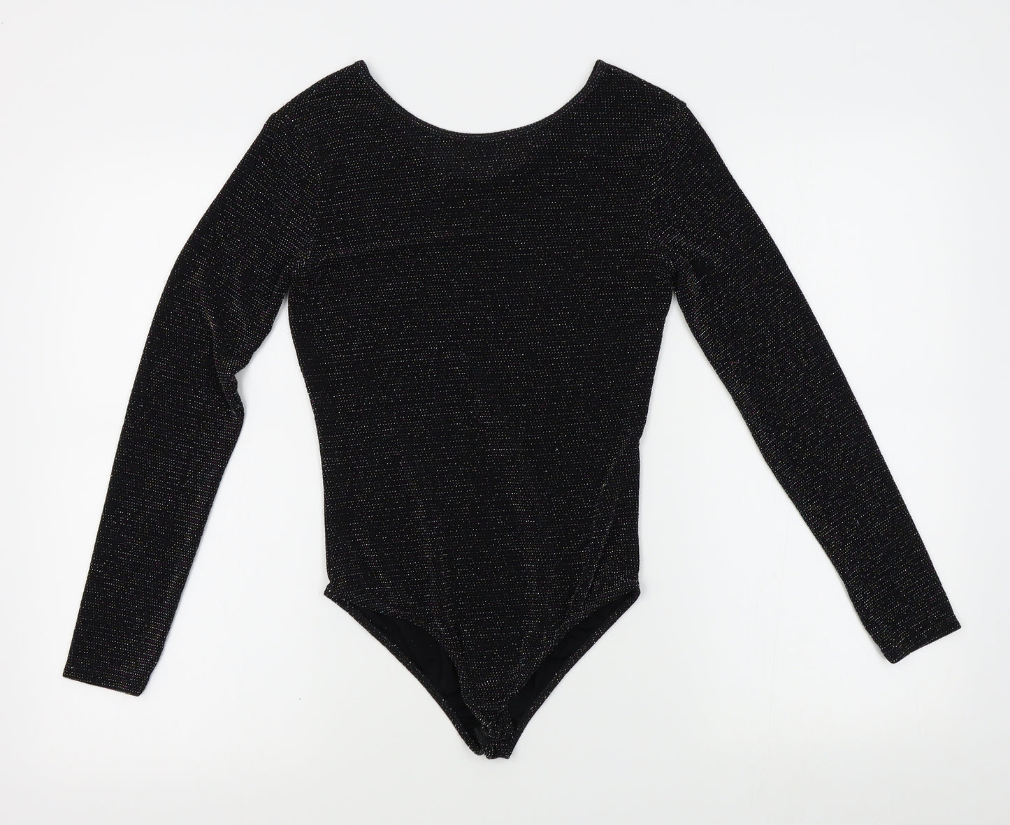 River Island Girls Black   Bodysuit One-Piece Size 11-12 Years