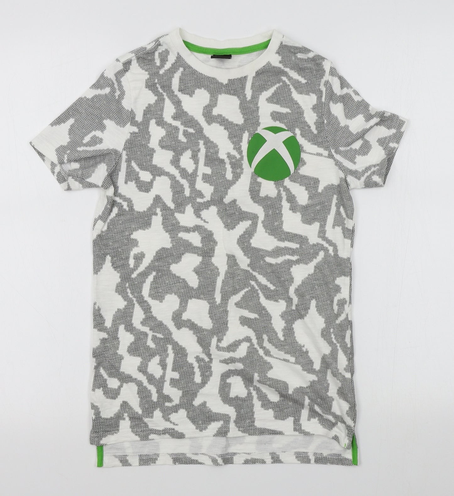 tesco Boys White   Basic T-Shirt Size 9-10 Years  - XBOX