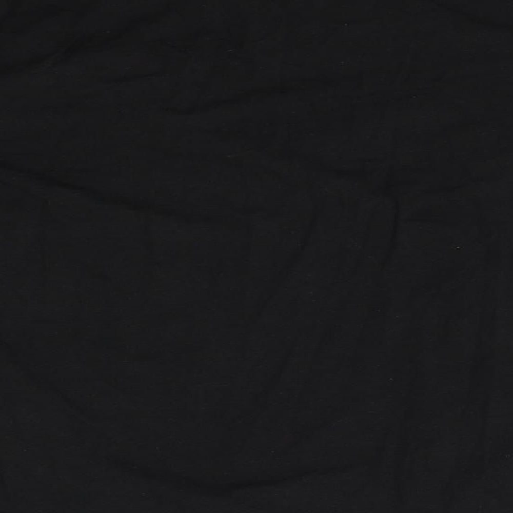 Topshop Womens Black   Basic T-Shirt Size 4