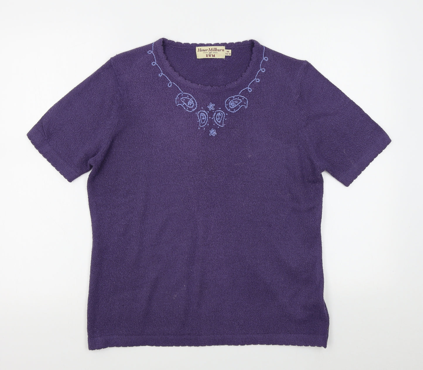 EWM Womens Purple   Pullover Jumper Size M
