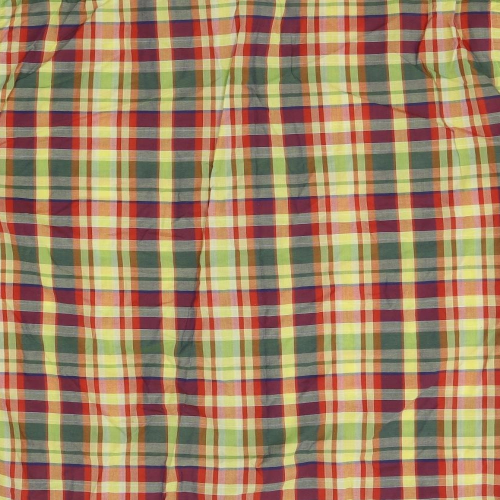 Tommy Hilfiger Mens Multicoloured Plaid   Button-Up Size XL