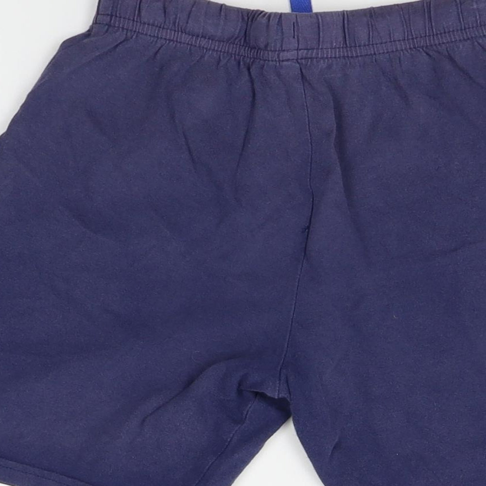 M&S Boys Blue   Sweat Shorts Size 5-6 Years