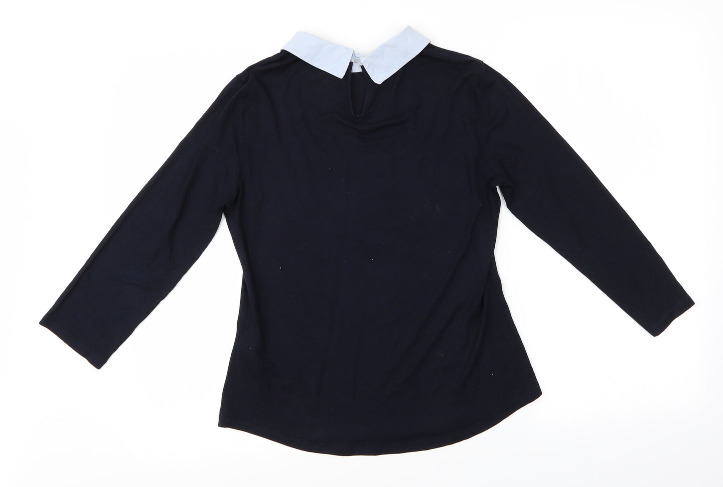 Hobbs Womens Blue   Basic T-Shirt Size S