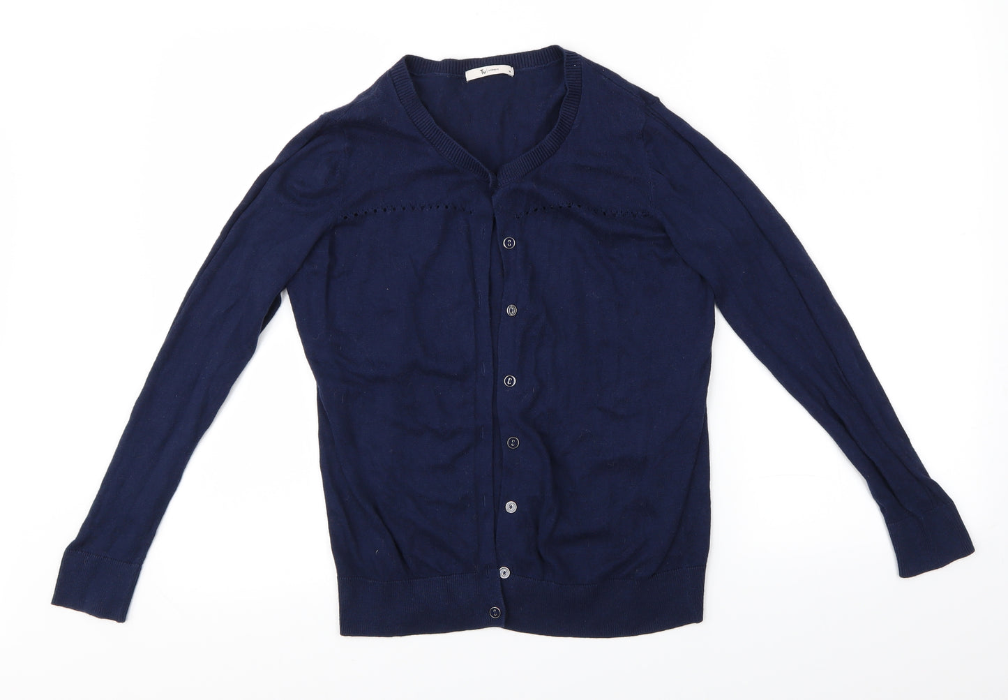 TU Womens Blue   Cardigan Jumper Size 14
