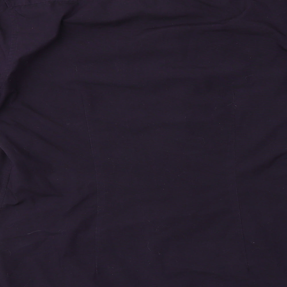 F&F Mens Purple    Dress Shirt Size 15