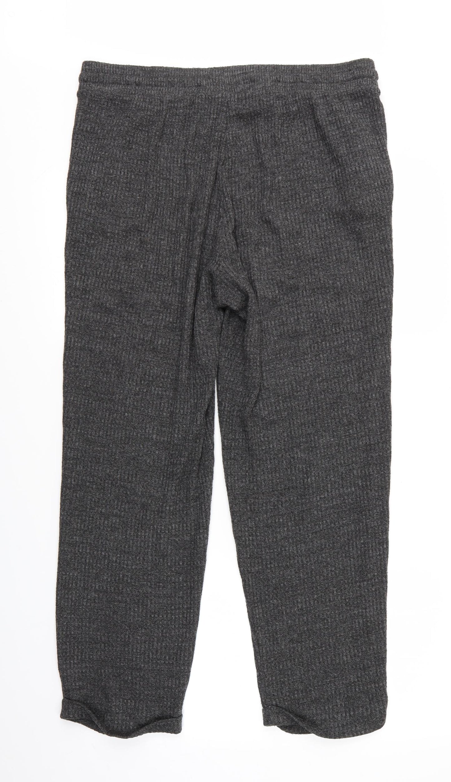 M&S Womens Grey   Sweatpants Trousers Size 14 L30 in