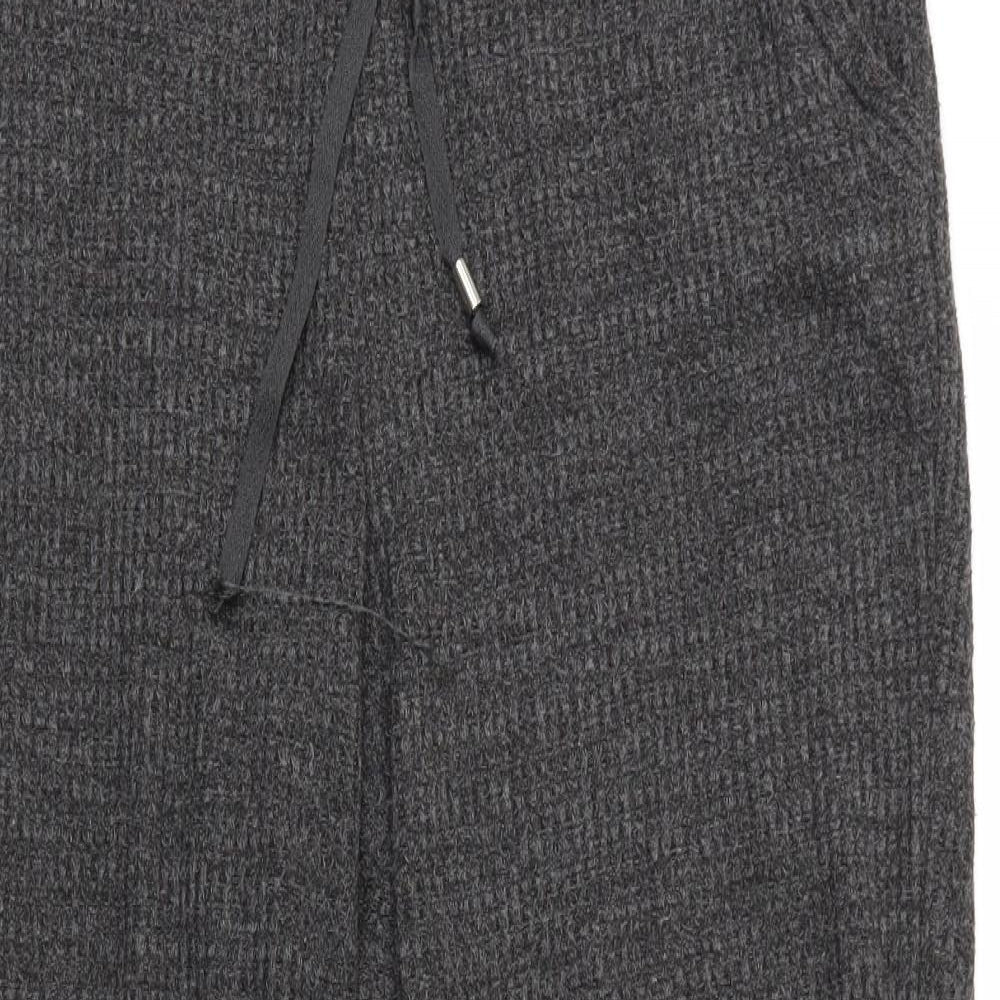 M&S Womens Grey   Sweatpants Trousers Size 14 L30 in